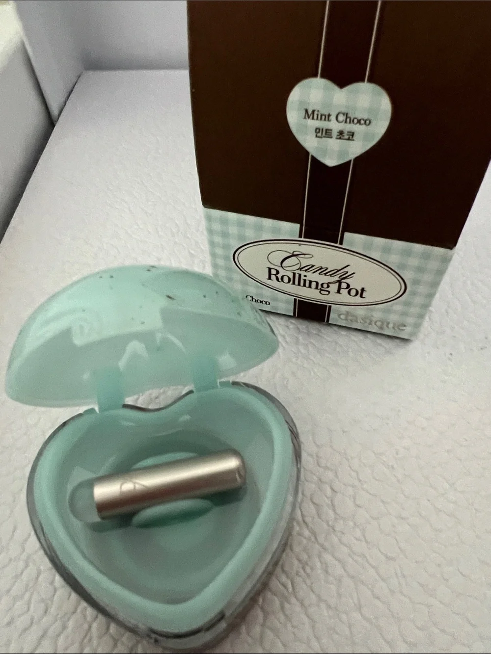 Dasique Rolling Pot Creamy Swirl Lip & Cheek Tint - Mint Choco & Cookie Cream